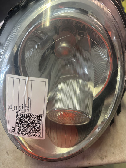 2011-2015 MINI Cooper R59 Convertible Left Headlight 16081804