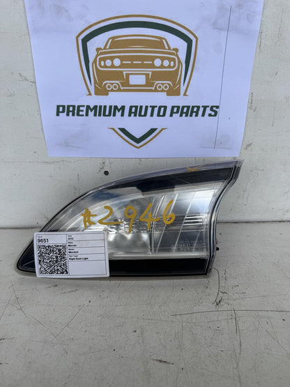 2012 Mazda Mazda3 Hatchback Right Boot Light