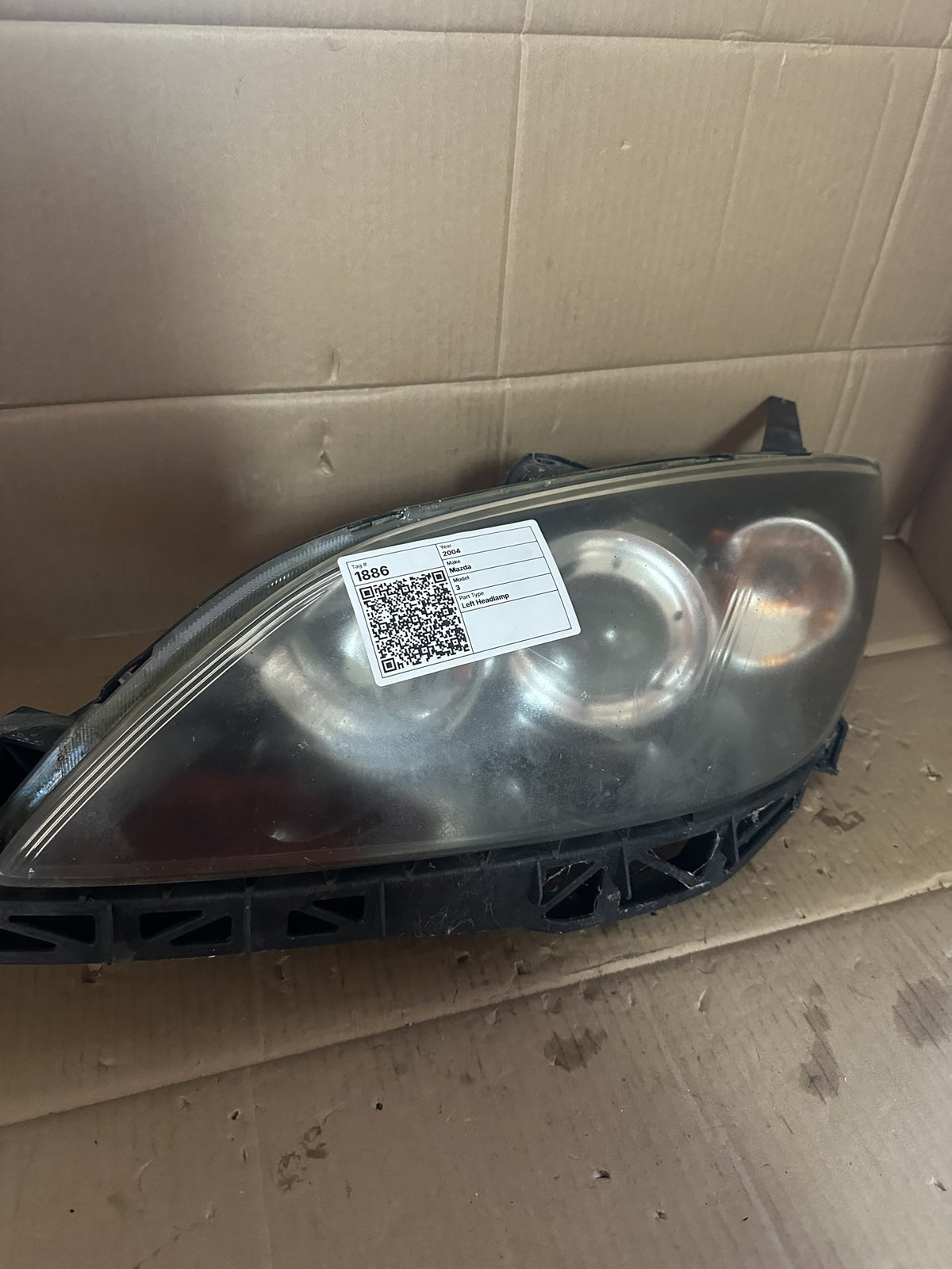 2004 Mazda 3 Sport Hatchback Left Headlight